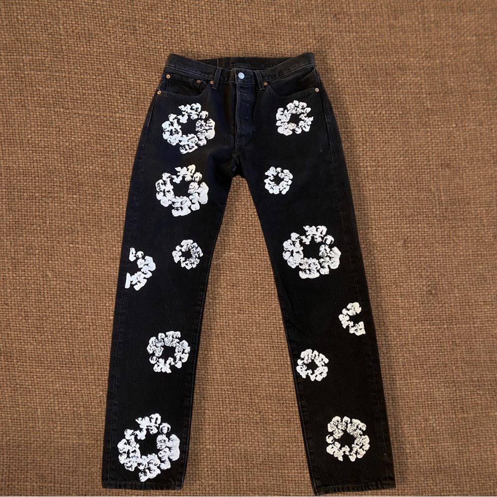 Denim tear jeans